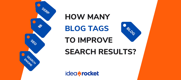 how many blog tags to improve search results?